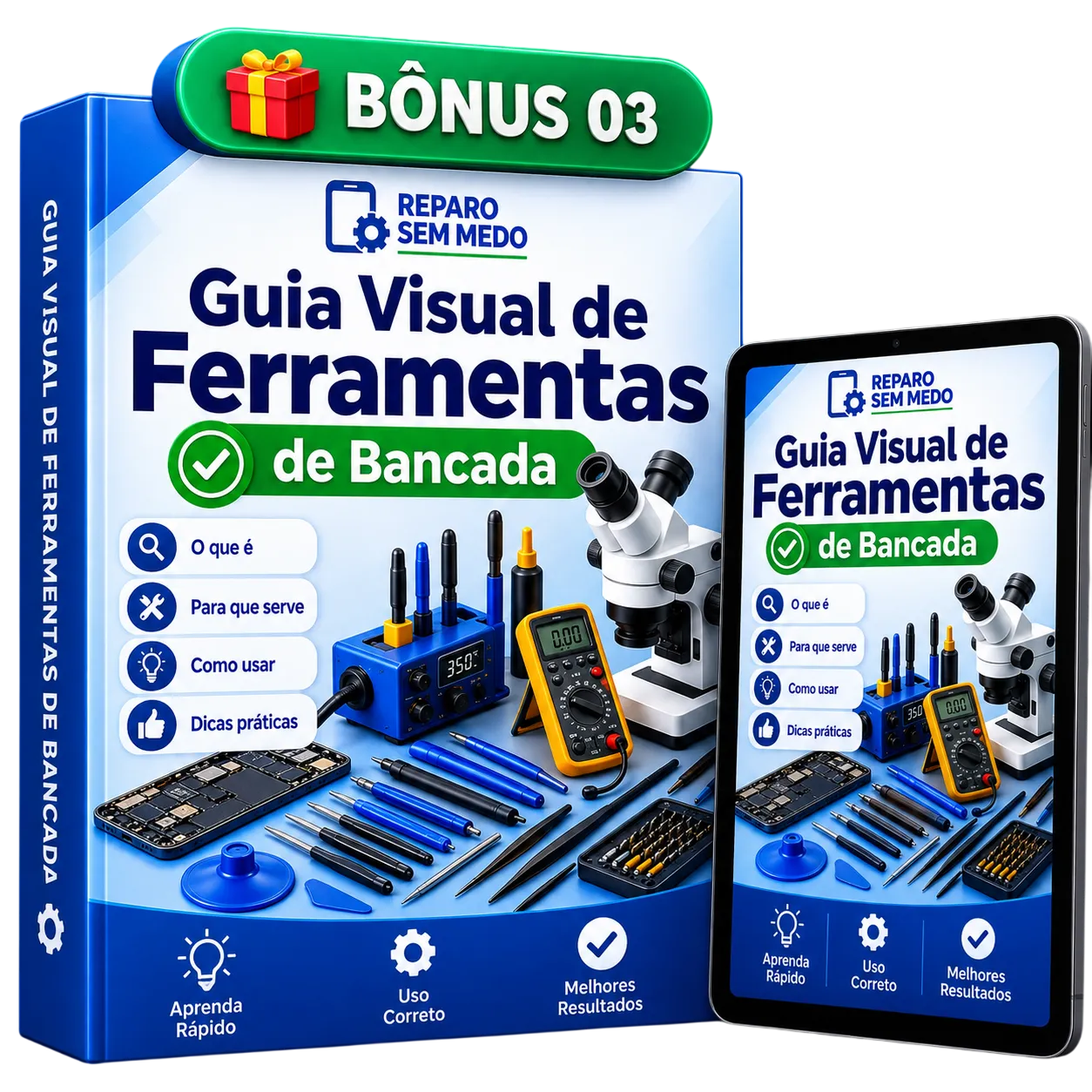 Guia visual de ferramentas